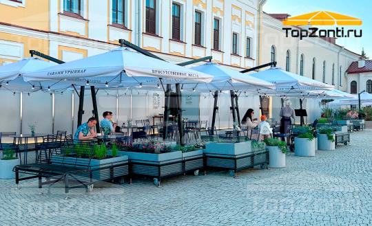 Фото 1 Зонт для кафе.Зонт для ресторана. Зонт с боковой опорой