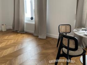 Новинка от GREENWOOD PARKET: инженерная доска «Супериме» в дизайне «Французская ёлка»