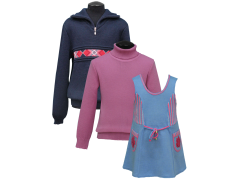 Фото 1 Трикотажные и швейные изделия для детей, одежда для школы 2014