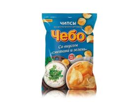 Чипсы из натурального картофеля Чебо
