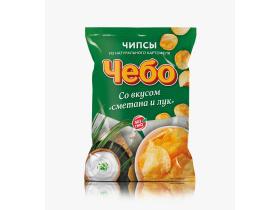 Чипсы из натурального картофеля Чебо