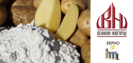 752348 картинка каталога «Производство России». Продукция Крахмал картофельный, г.Великий Новгород 2025