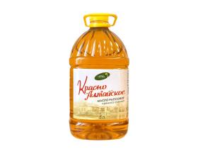 Масло рапсовое «КрасноАлтайское» 0,5л 1л 5л