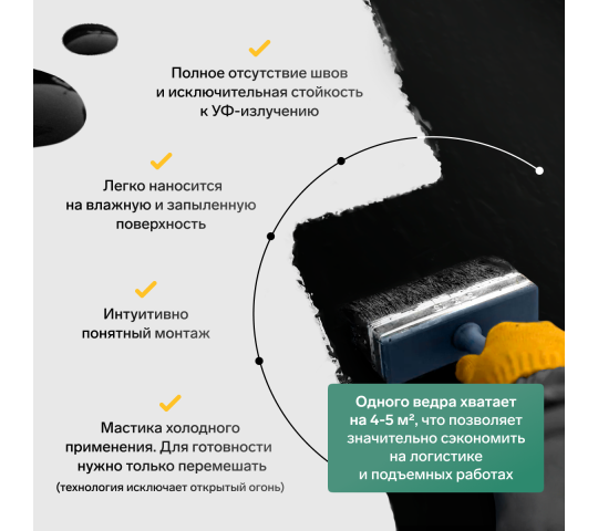 Фото 6 Концентрат битумно-эмульсионной мастики Руфимаст, г.Муром 2025