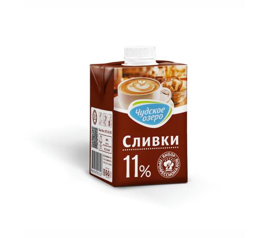 753691 картинка каталога «Производство России». Продукция Сливки для кофе «Чудское озеро» 11%, г.Псков 2025