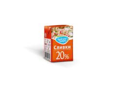 Сливки для кулинарии «Чудское озеро» 20%