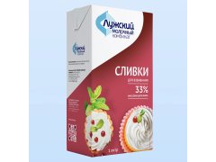 Фото 1 Сливки «ЛМК» 33% ультрапастеризованные, г.Псков 2025