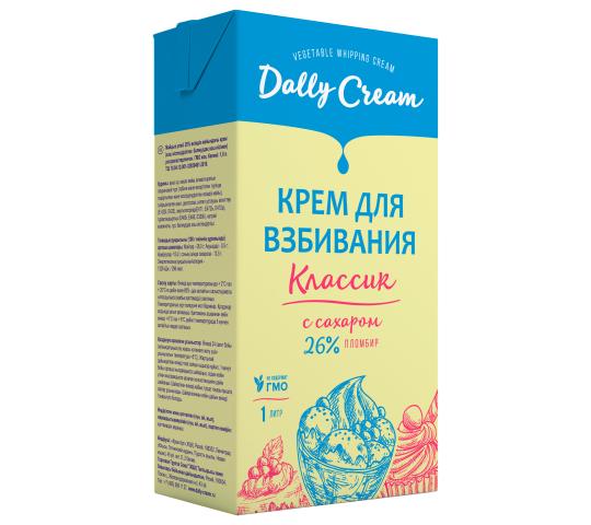 753906 картинка каталога «Производство России». Продукция Крем кондитерский DALLY CREAM Пломбир 26%, г.Псков 2025