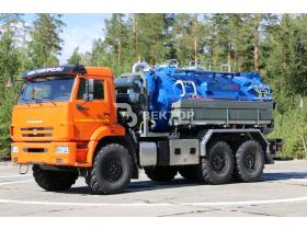 Илососная машина МВС-10 КАМАЗ-43118 NG