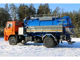 Илососная машина МВС-10NG КАМАЗ-53605 PumpUp