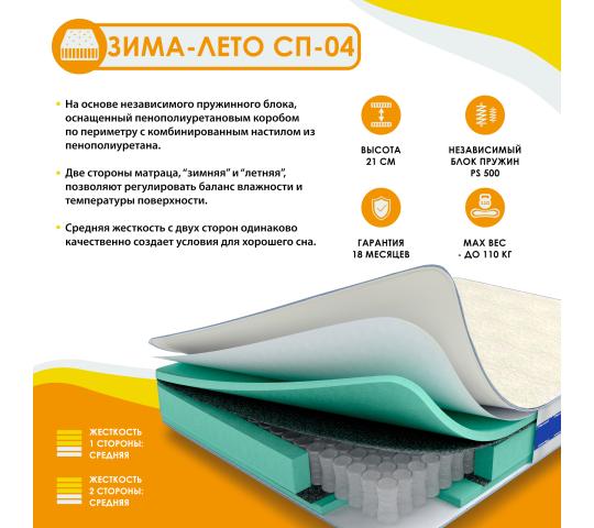 Фото 2 Матрас с НПБ «Зима-Лето», г.Кузнецк 2025