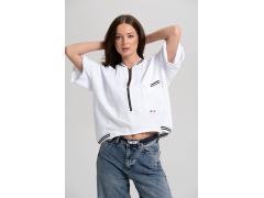 Бомбер женский Ivory white