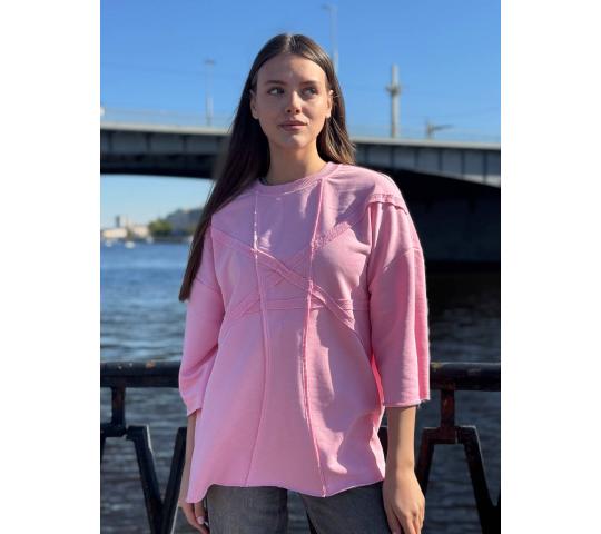 757577 картинка каталога «Производство России». Продукция Футболка STAR ROSE оверсайз, г.Санкт-Петербург 2025