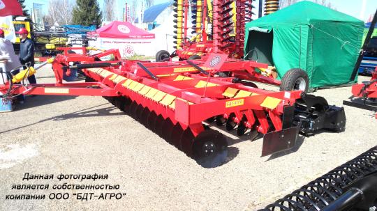 Фото 13 Борона дисковая БАРСУК на стойке с эластомерами производства БДТ-АГРО 2025
