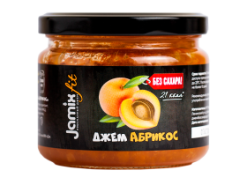 Низкокалорийный джем без сахара JAMIX Fit Абрикос