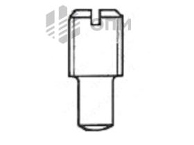 DIN 926 Винт установочный с прямым шлицем