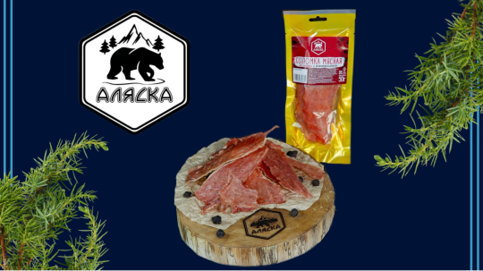 763369 картинка каталога «Производство России». Продукция Соломка мясная из свинины с можжевельником, г.Воронеж 2025