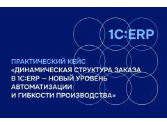 ВЦ «Раздолье» консолидировал опыт работы с динамической структурой заказа в 1С:ERP
