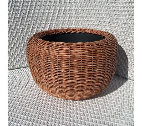 Фото 13 Плетеное кашпо 12 литров, г.Находка 2025