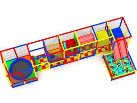 Лабиринт детский игровой «Гусеница» 9,5×3,8×2,7
