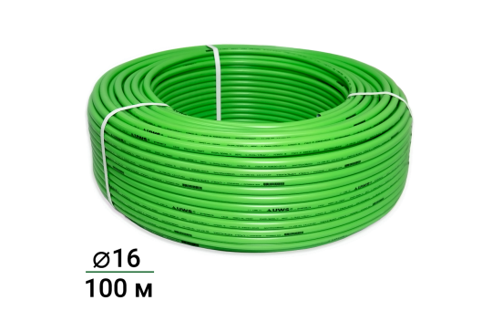 Фото №7 на стенде Труба для теплого пола, многослойная UWS Green PERT-AL-PERT 16 * 2 мм. 765314 картинка из каталога «Производство России». Фото 7 Труба для теплого пола, многослойная UWS Green PERT-AL-PERT 16 * 2 мм