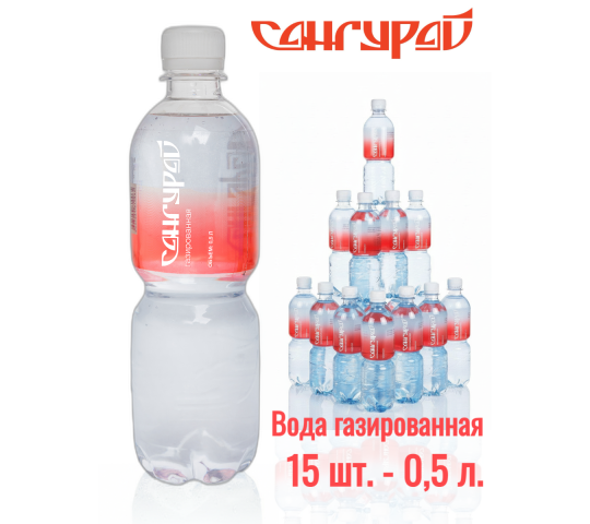 Фото 8 газированная питьевая вода 0,5 литра
