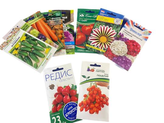 765670 картинка каталога «Производство России». Продукция Упаковка для семян. (бумажные пакеты и ролевые), г.Москва 2025