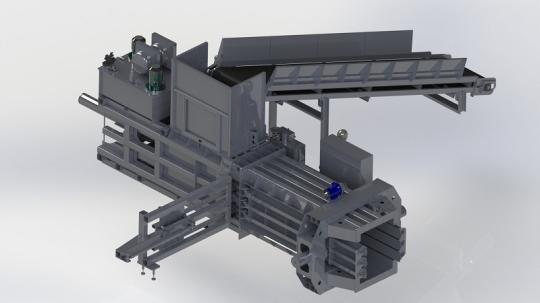Фото 3 Канальный пресс Кубер-50ГА с автоматической обвязк, г.Пенза 2025