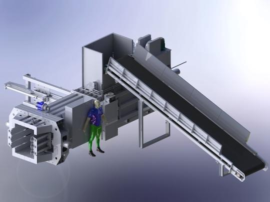 Фото 4 Канальный пресс Кубер-50ГА с автоматической обвязк, г.Пенза 2025