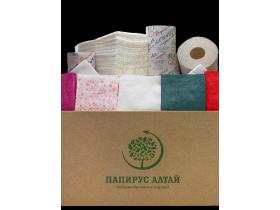 Бумага туалетная для диспенсера белая