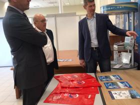 Депутат Государственной Думы Денис Кравченко посетил в Мытищах ГК Тепловодомер / Водомер