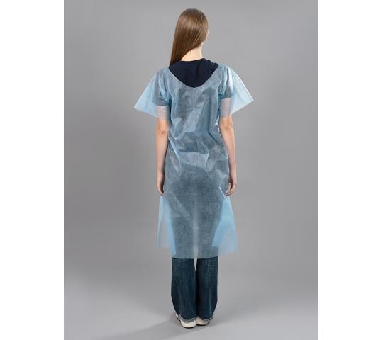 766853 картинка каталога «Производство России». Продукция Халат-рубашка, спанбонд 25 гр/м², голубой (уп.), г.Зеленоград 2025 Фото 2 Халат-рубашка, спанбонд 25 гр/м², голубой (уп.), г.Зеленоград 2025