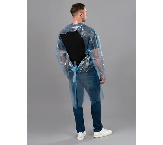 766864 картинка каталога «Производство России». Продукция Фартук с рукавами, ПЭ 40 мкм, голубой (упаковка), г.Зеленоград 2025 Фото 2 Фартук с рукавами, ПЭ 40 мкм, голубой (упаковка), г.Зеленоград 2025