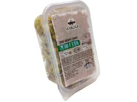 Гренки Аляска со сметаной и зеленью