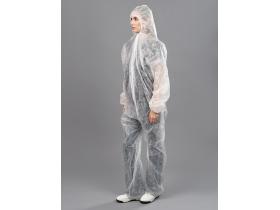 Комбинезон КАСПЕР белый, спанбонд, 25 гр/м²