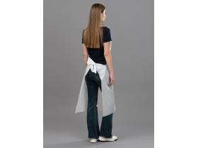 Фартук 80х120 см, ПЭ 29 мкм, белый (упаковка)