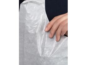 Фартук 80х120 см, ПЭ 29 мкм, белый (упаковка)