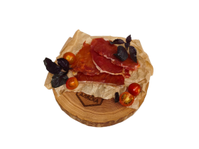 Мясные чипсы из свинины холодного копчения