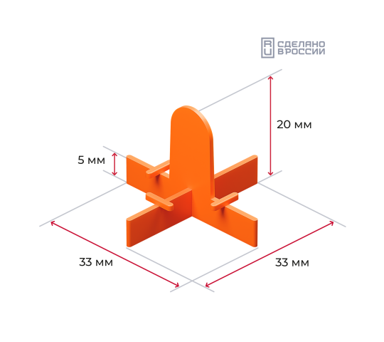 767351 картинка каталога «Производство России». Продукция Распорки-крестики (СВП), шов 1 мм, 50-200 шт, г.Новосибирск 2025 Фото 2 Размеры 2025