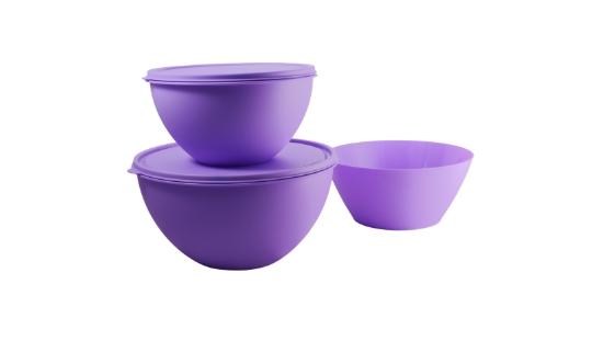 Фото 3 Набор мисок с цветными крышками (2л+4л) + Салатник, г.Копейск 2025