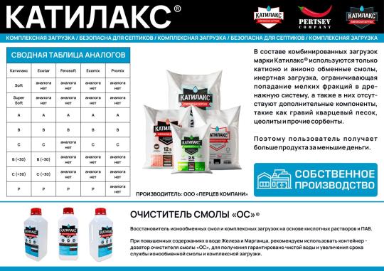 Фото 2 Ионообменная смола Катилакс - SOFT, г.Химки 2025