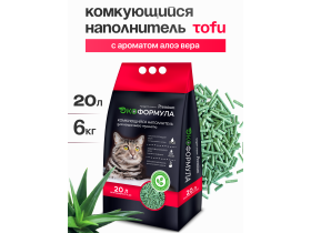 Наполнитель для кошачьего туалета тофу