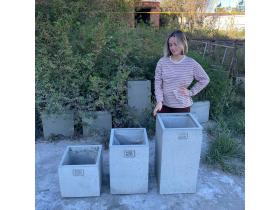 Вазон прямоугольный уличный №101