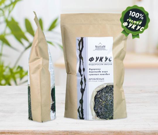 768048 картинка каталога «Производство России». Продукция Водоросли фукус сушёные. Помол крупный №1, г.Мурманск 2025