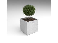 Вазон большой квадратный №104