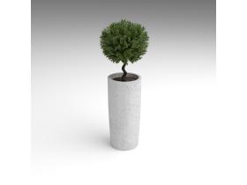 Вазон круглый высокий №150