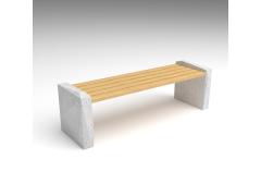 Фото 1 Лавочка уличная без спинки №200, г.Астрахань 2025