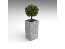 Вазон высокий для цветов №102