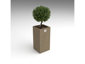 Вазон высокий для цветов №102