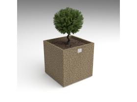 Вазон квадратный большой №105